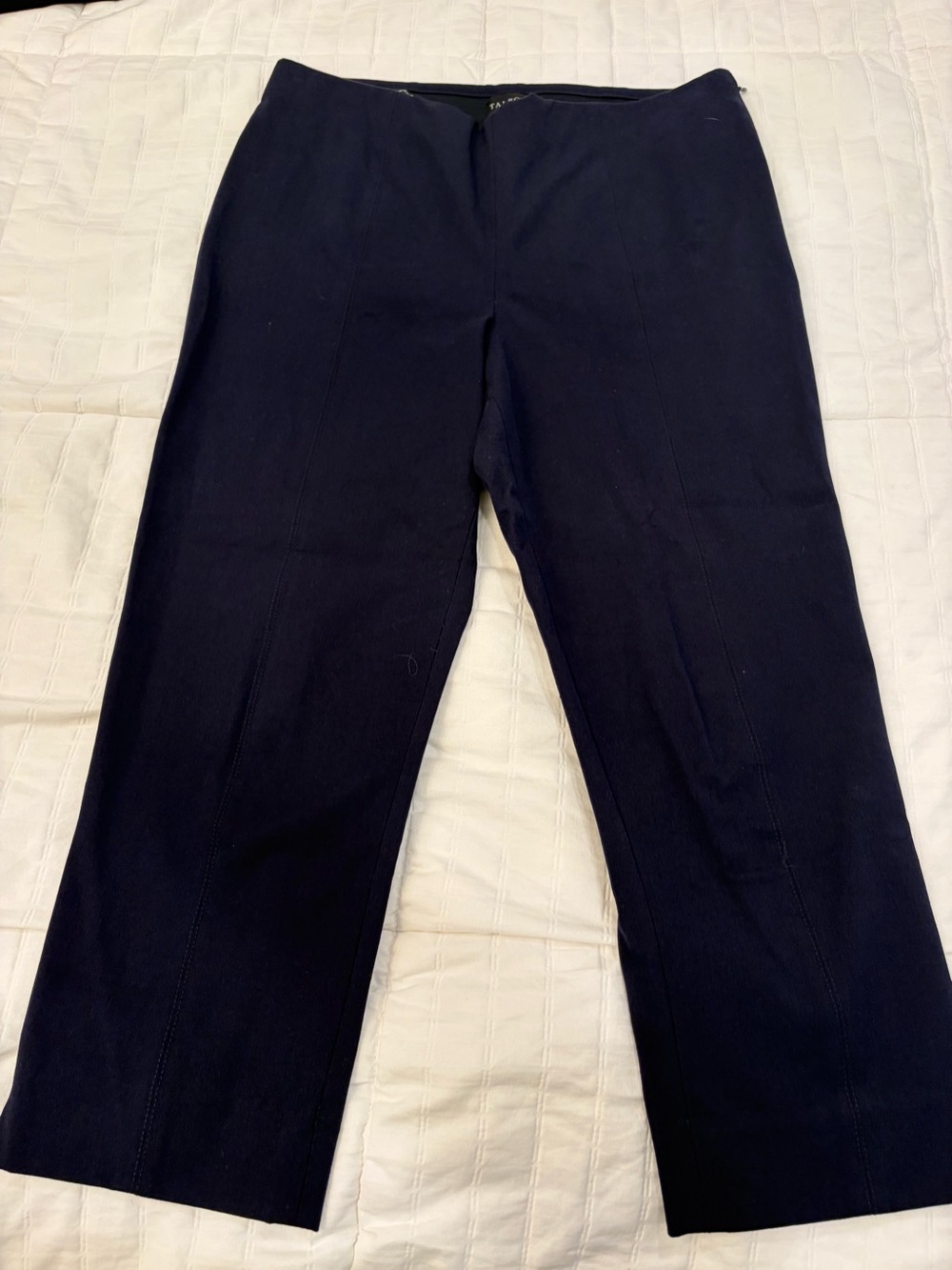 Talbots Navy Blue Women's Cropped Pants